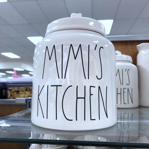 Rae Dunn Other Rae Dunn Mimis Kitchen Canister Poshmark